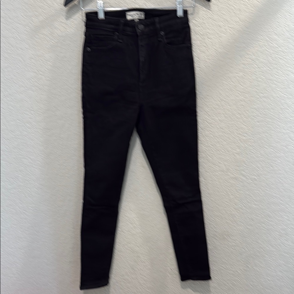 A&F Women's Black High-Waisted Jeans size 24